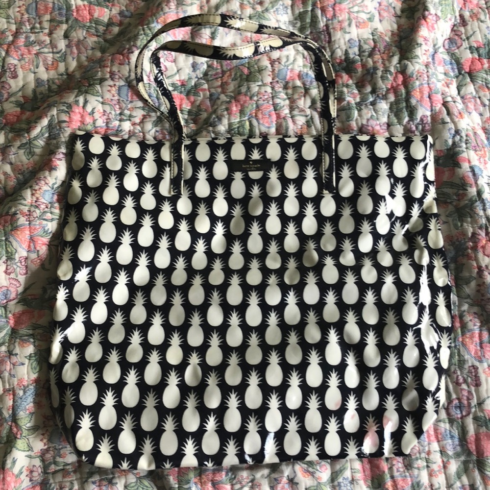 Kate Spade Pineapple Bon Shopper Tote
